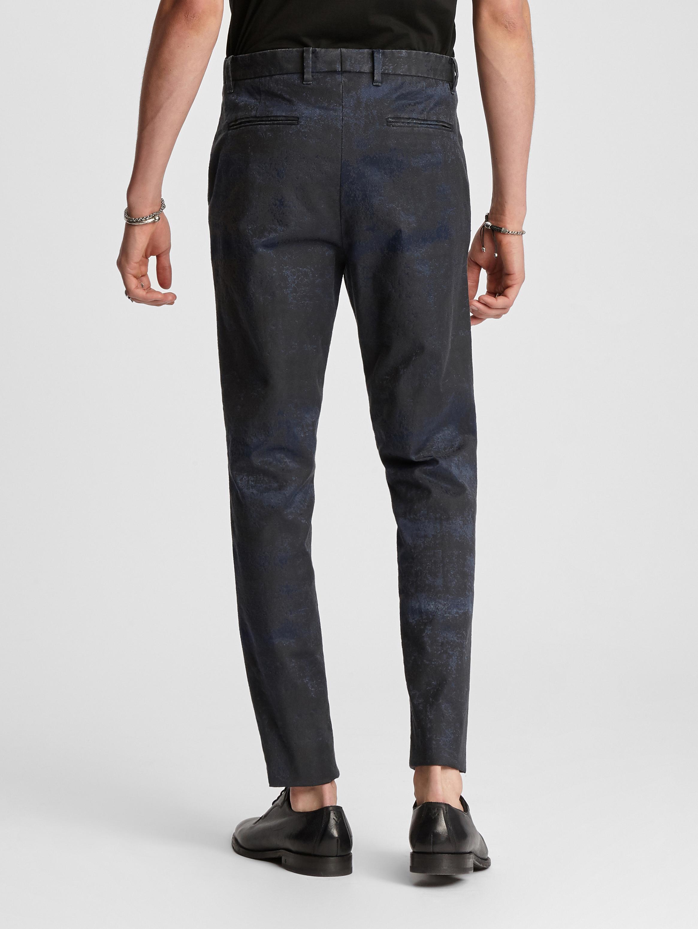 ABSTRACT JACQUARD ESSEX PANT image number 2