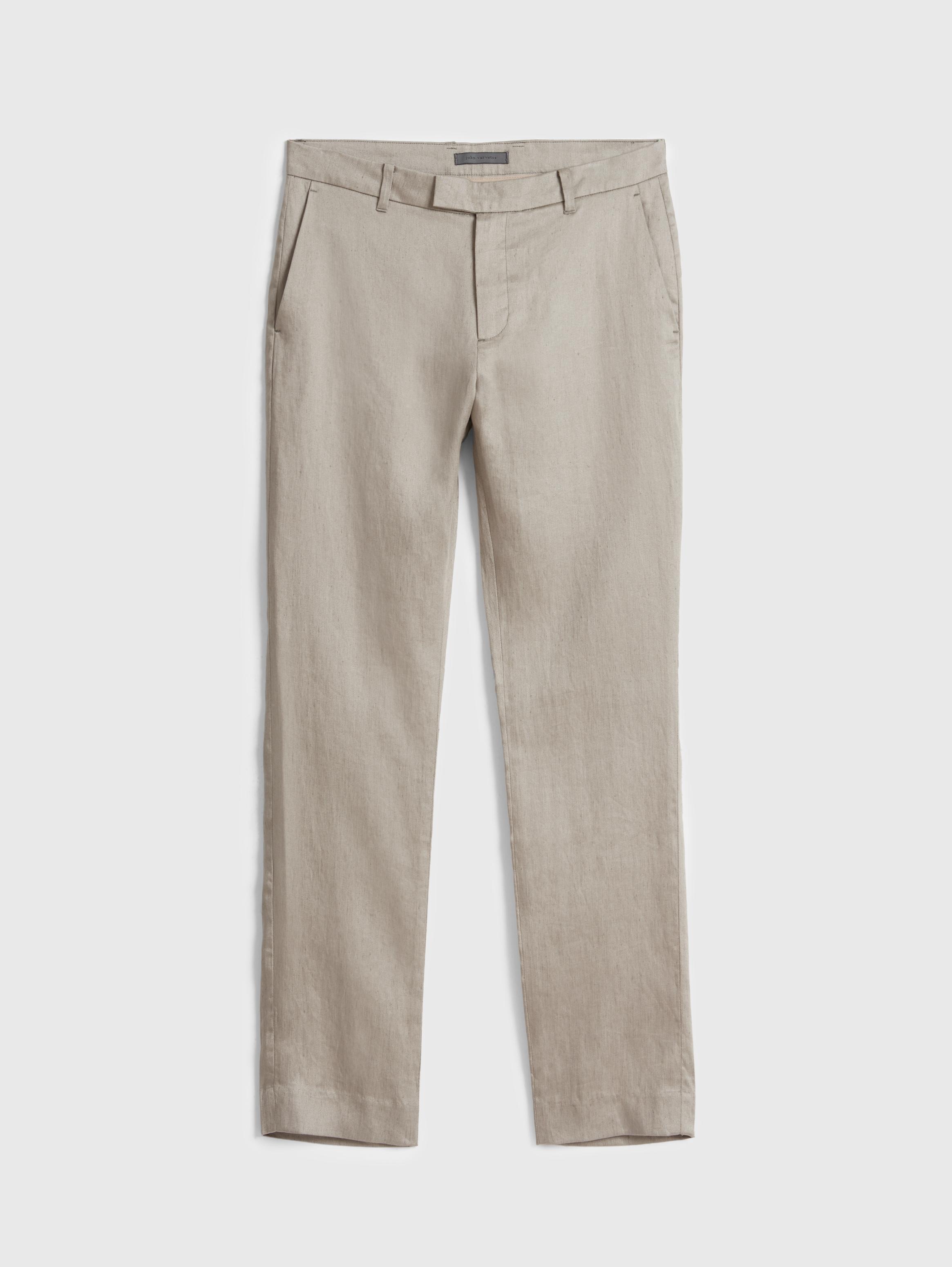 Linen Tapered Trousers - Official Online Store - ICICLE