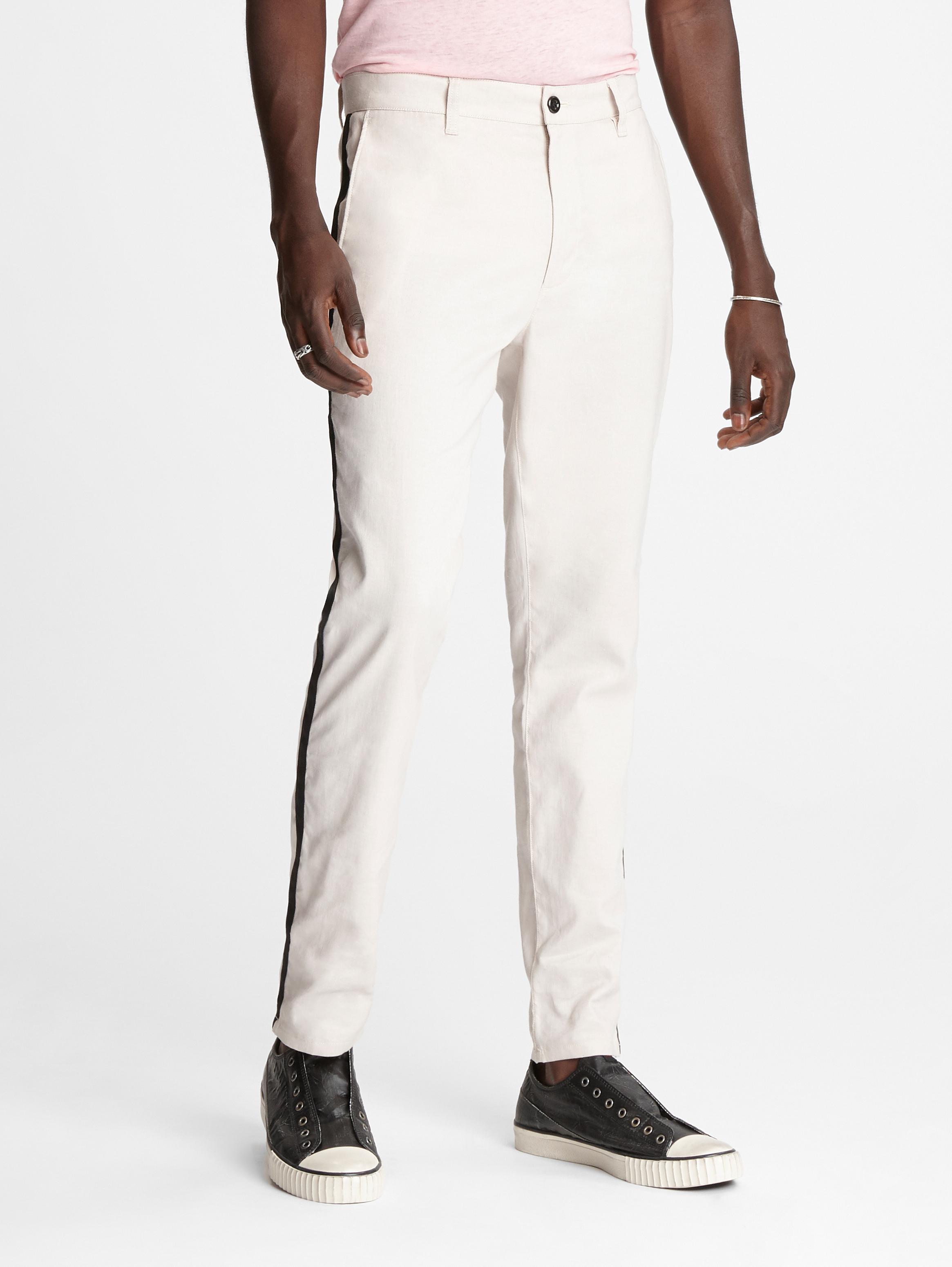 Lenny Linen-Blend Chino image number 1