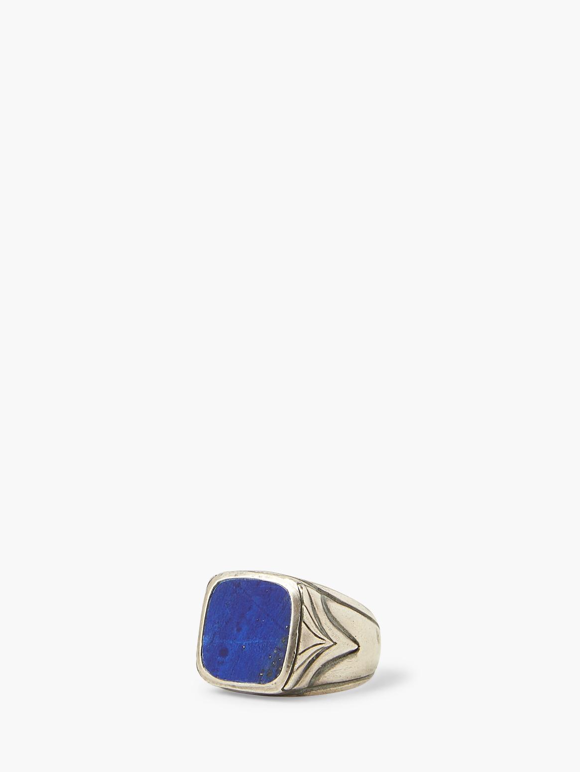 Lapis & Silver Ring image number 1