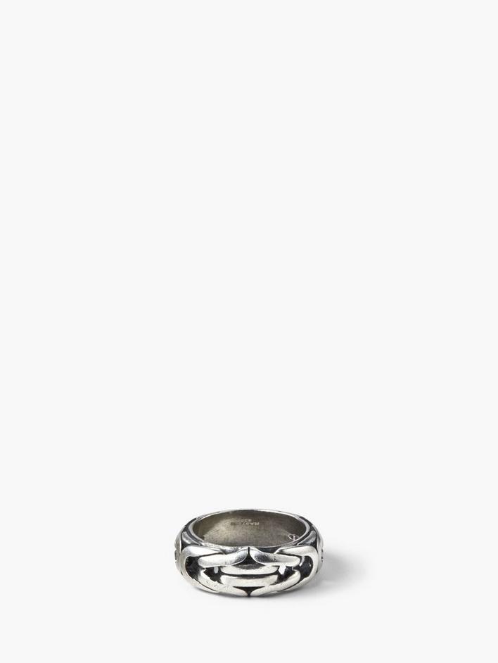 SILVER BRAIDED RING image number 1