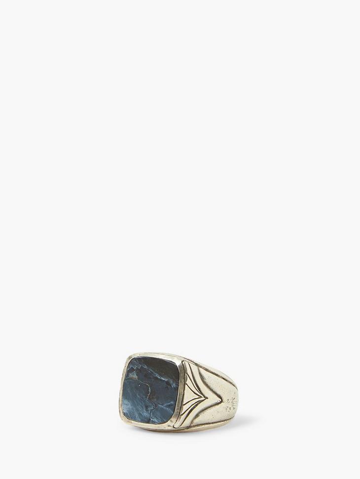 Pietersite & Silver Ring image number 1