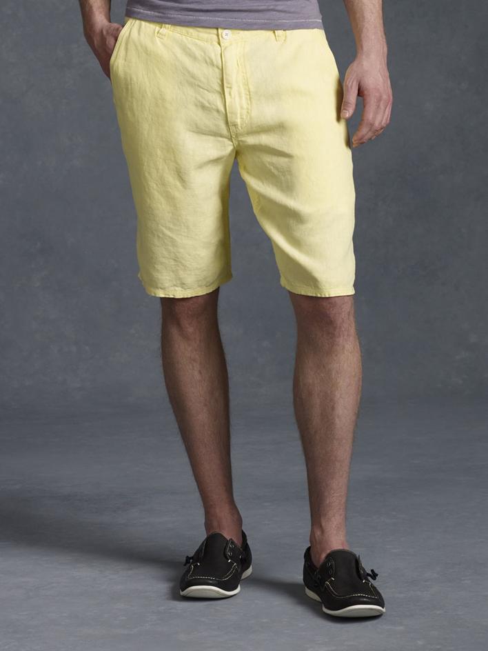 Linen Shorts image number 1
