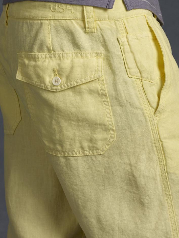 Linen Shorts image number 3