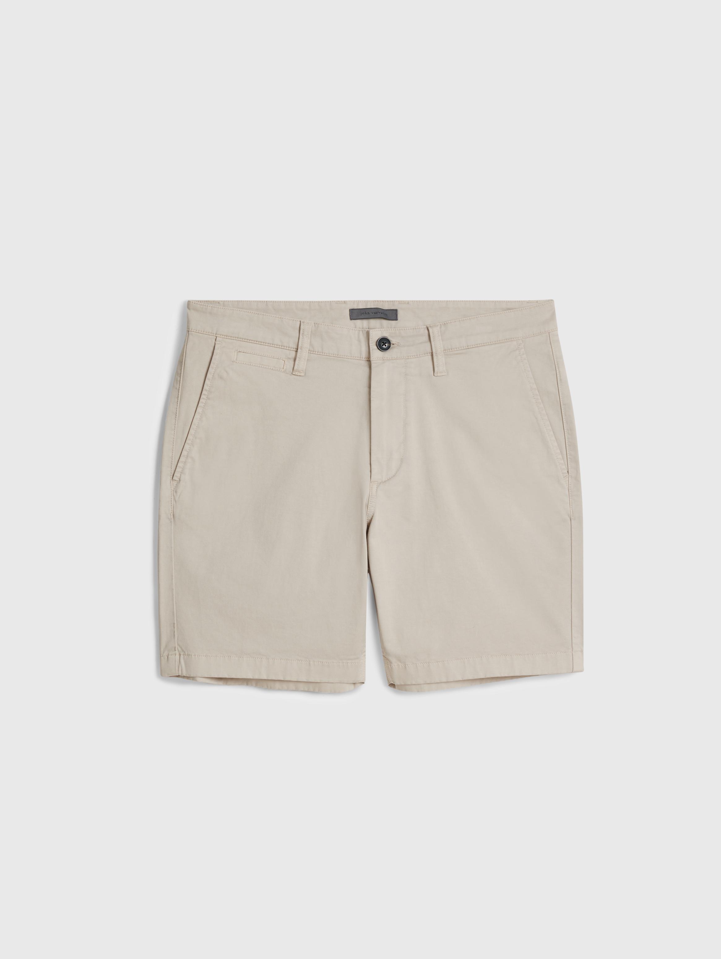 JOHNNY FLAT FRONT SHORTS | John Varvatos