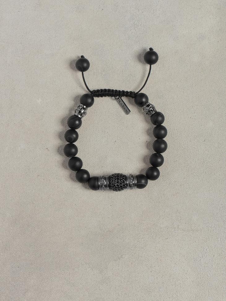 Onyx Pave Roundel Bracelet image number 1