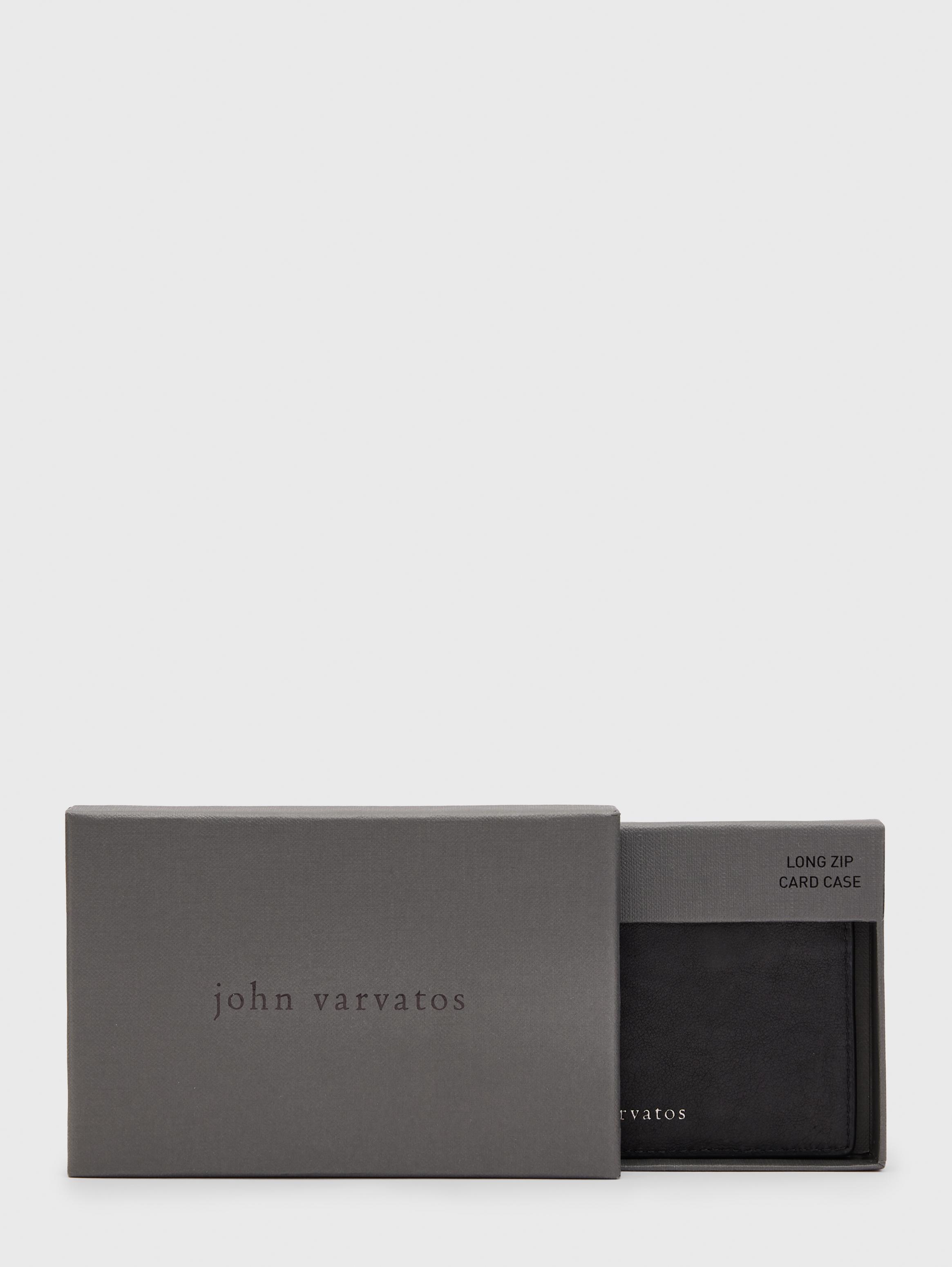 John Varvatos Heritage Long Zip Card Case