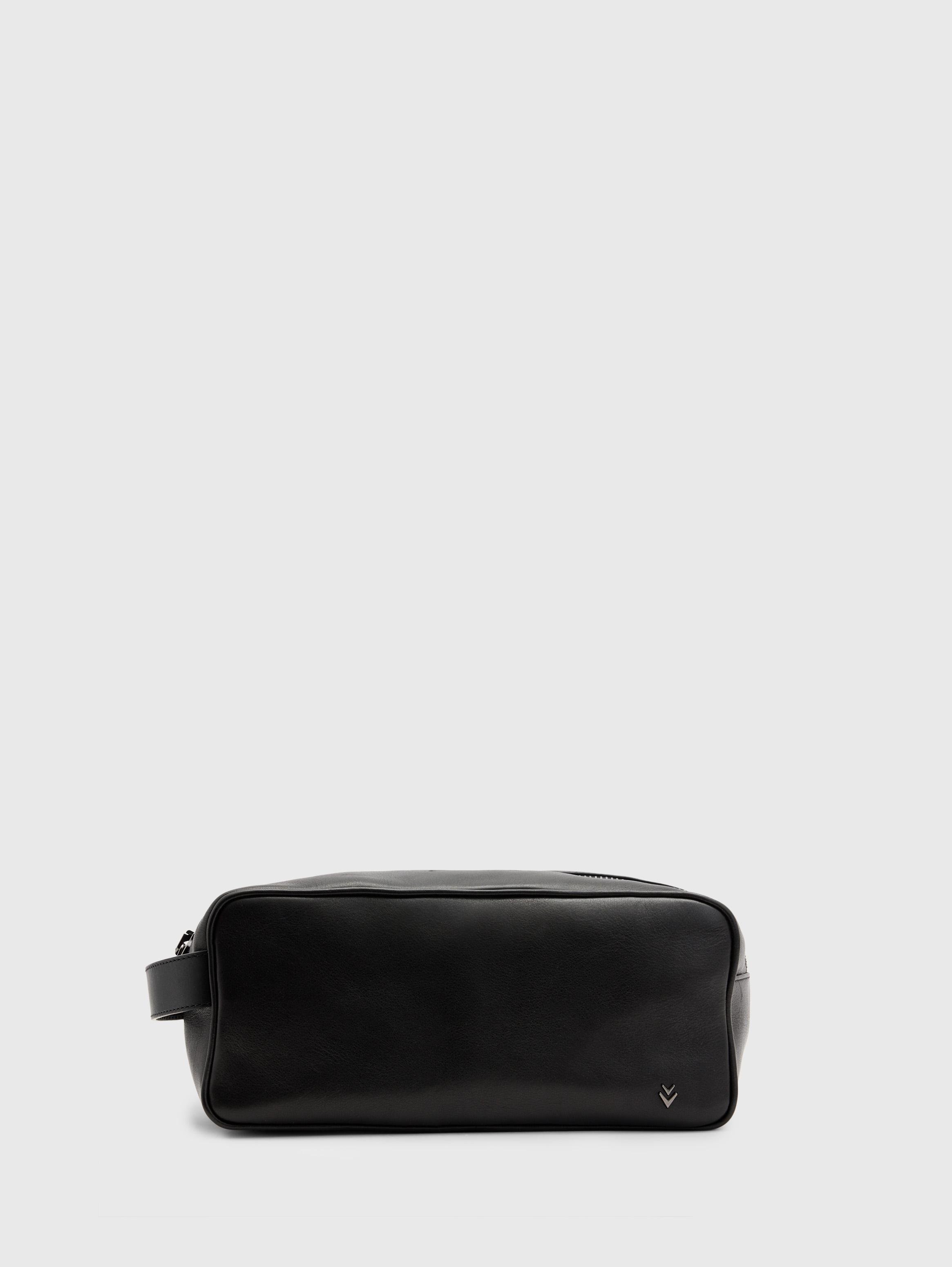 JOHN VARVATOS ジョン ヴァルヴェイトス レザーショルダーバッグ