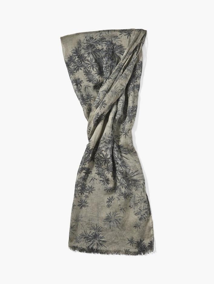 WOVEN FLORAL SCARF image number 1