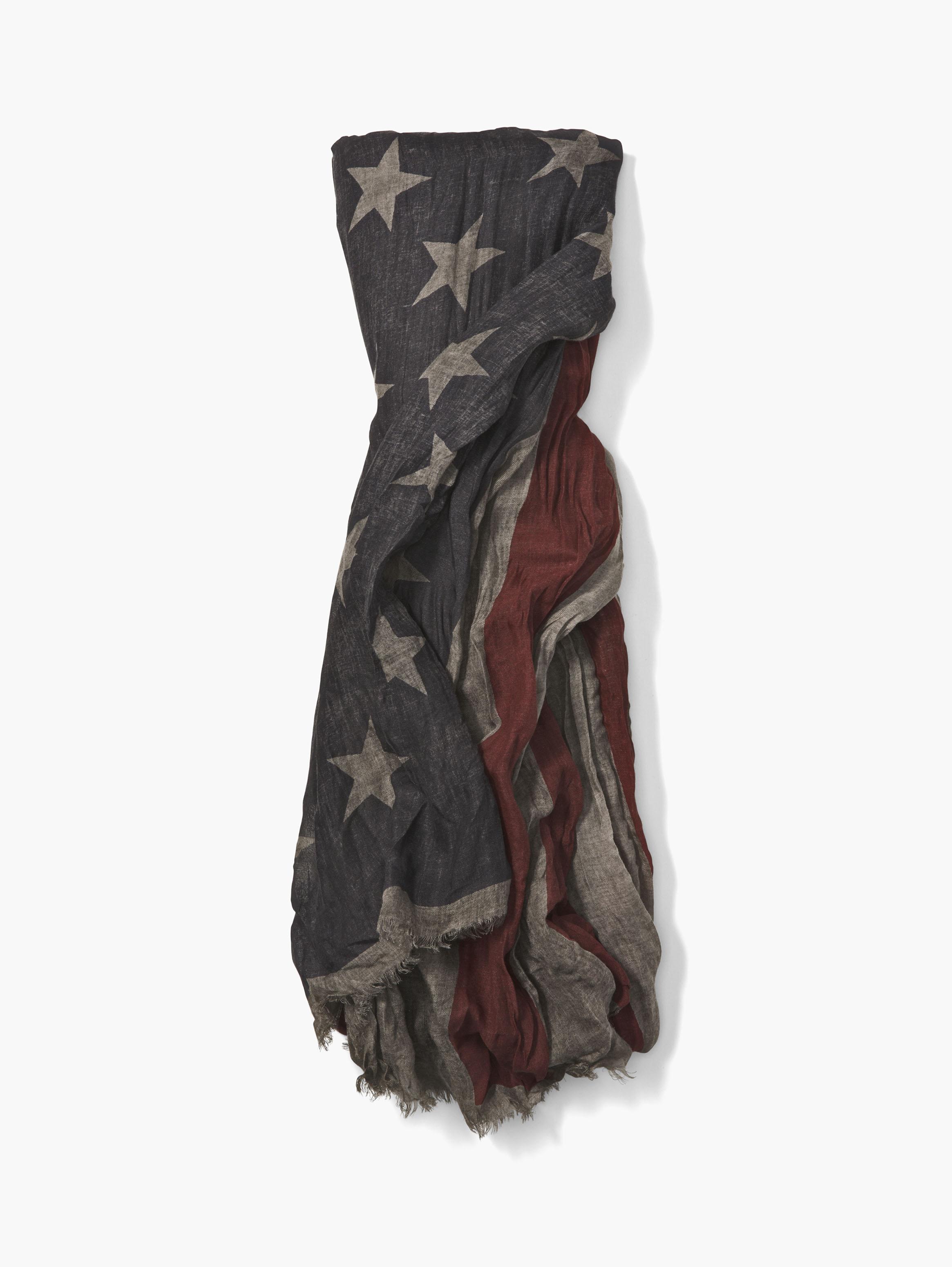 Antique Stars And Stripes Scarf image number 1