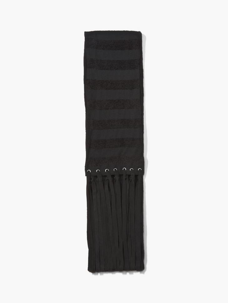 Chenille Striped Scarf image number 1