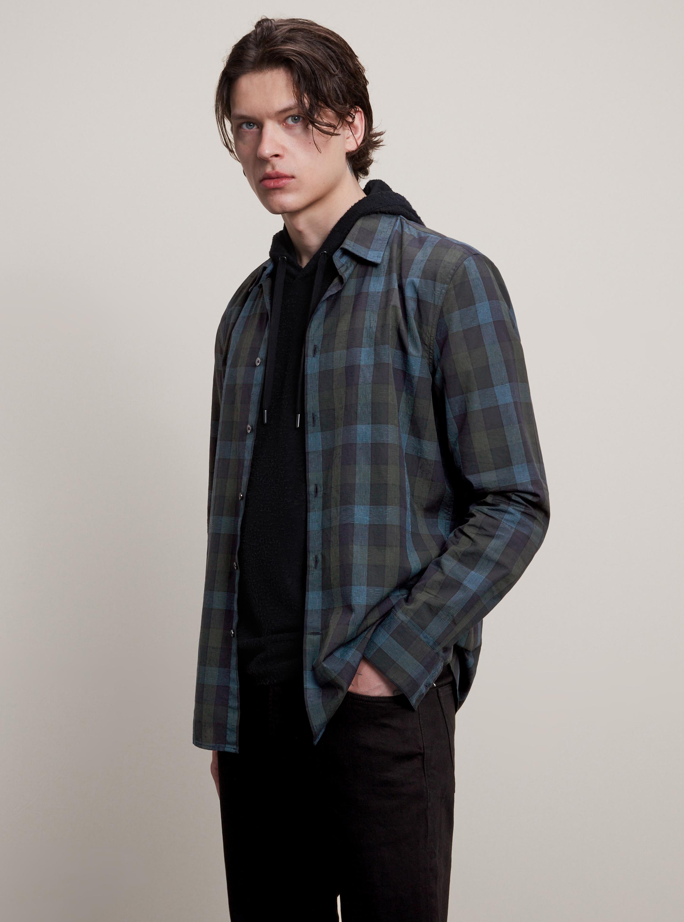 split yoke shirt