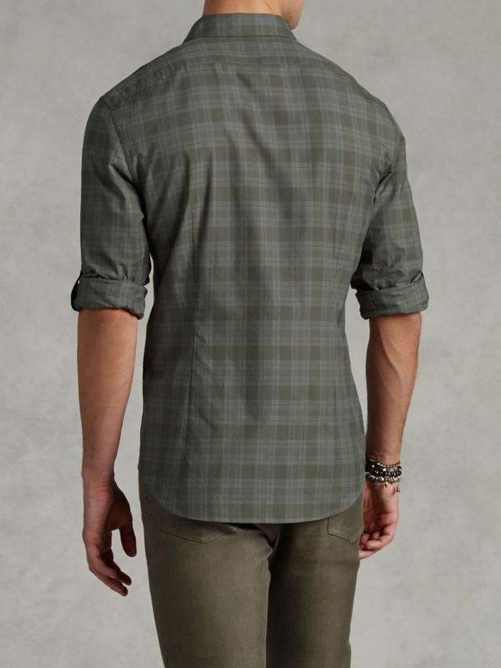 Adjustable Sleeve Slim Fit Shirt image number 2