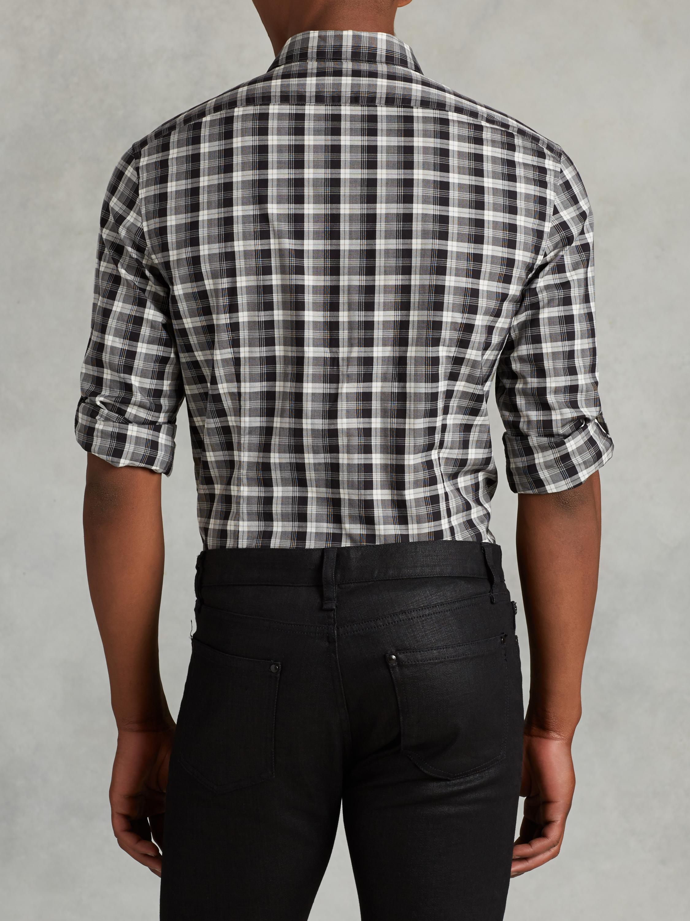 Slim Fit Rolled Sleeve Shirt image number 2