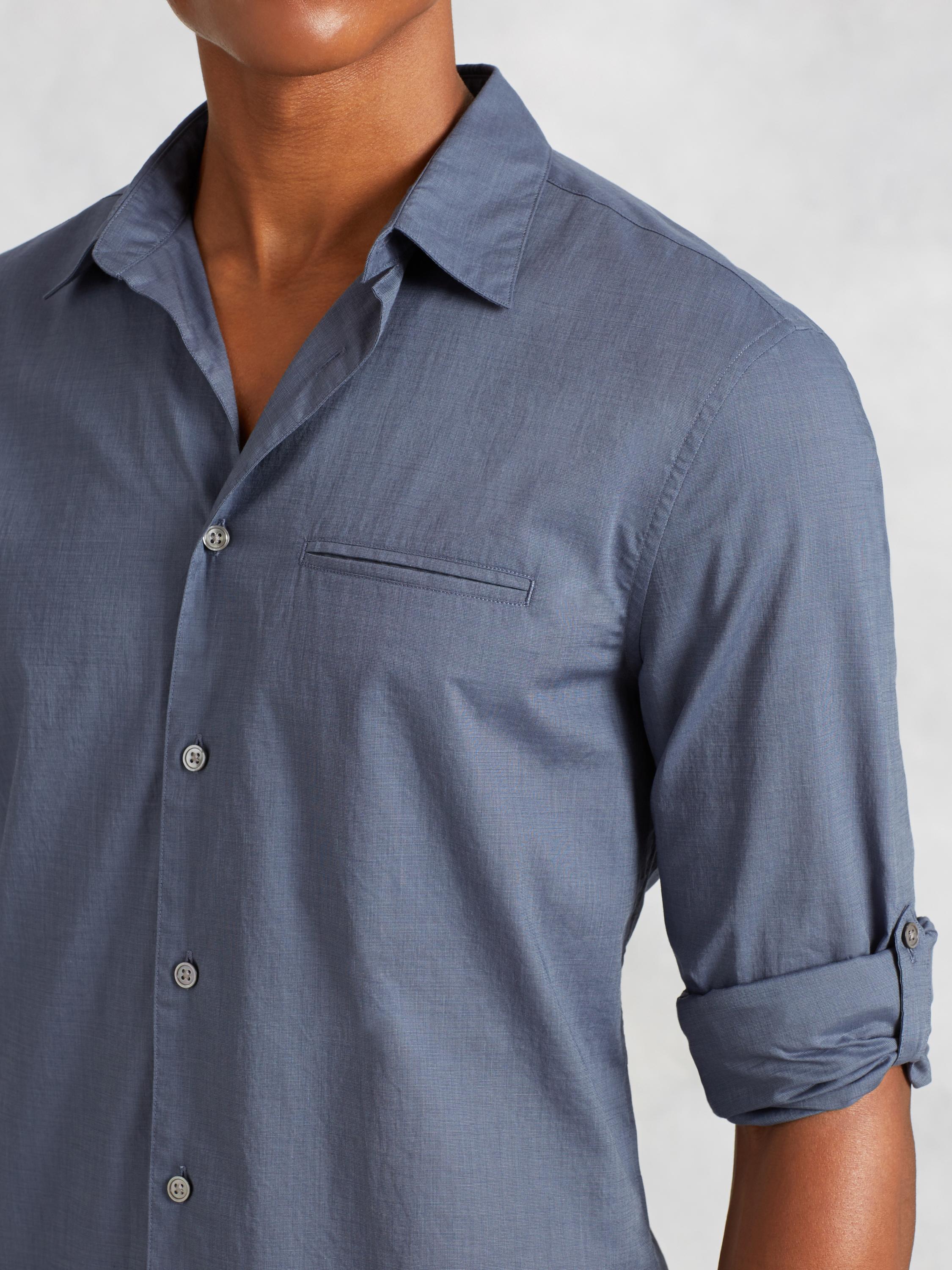 Roll Sleeve Button-Up Shirt image number 3