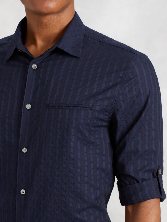 Cotton Rolled Sleeve Shirt image number 3