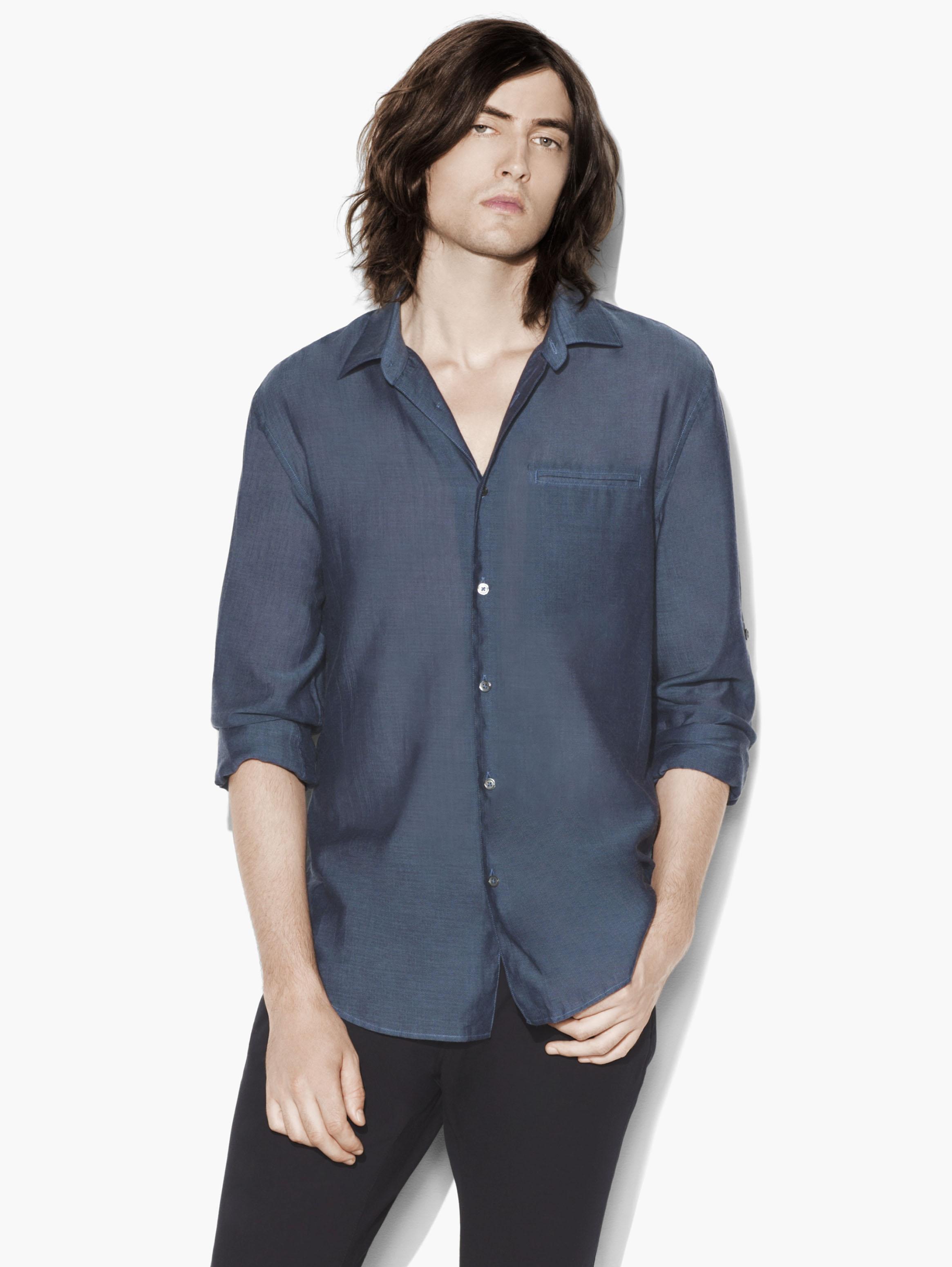 ROLL-UP SLEEVES SHIRT image number 1