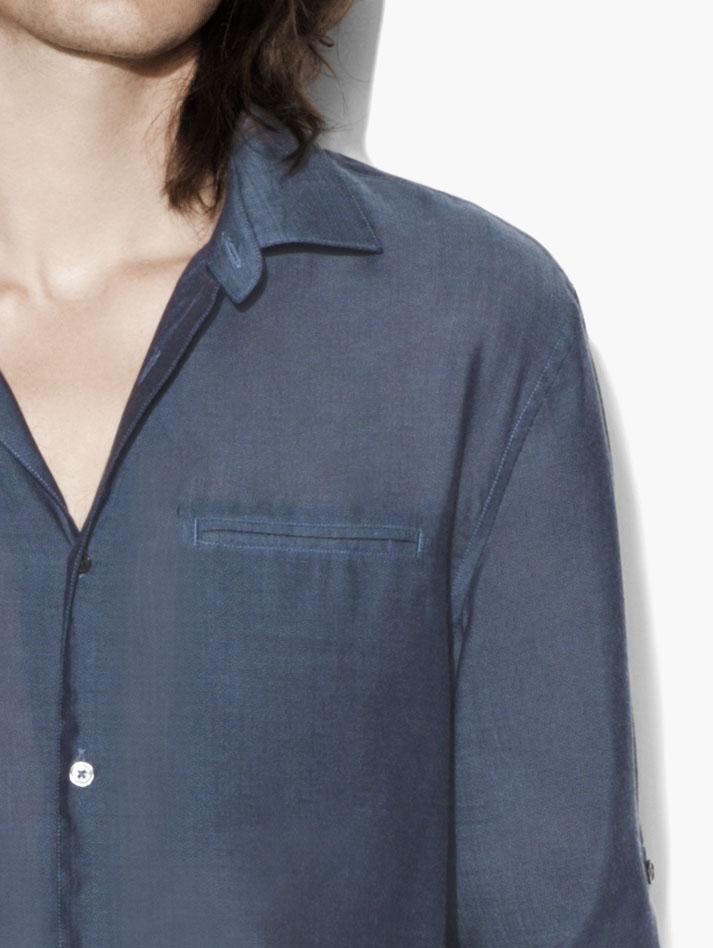 ROLL-UP SLEEVES SHIRT image number 3