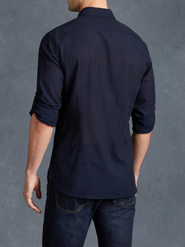 ROLL-UP SLEEVE SHIRT image number 2