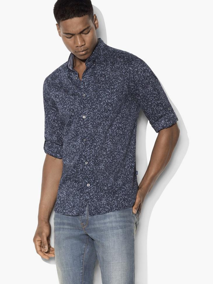 Abstract Button-Down Shirt image number 1