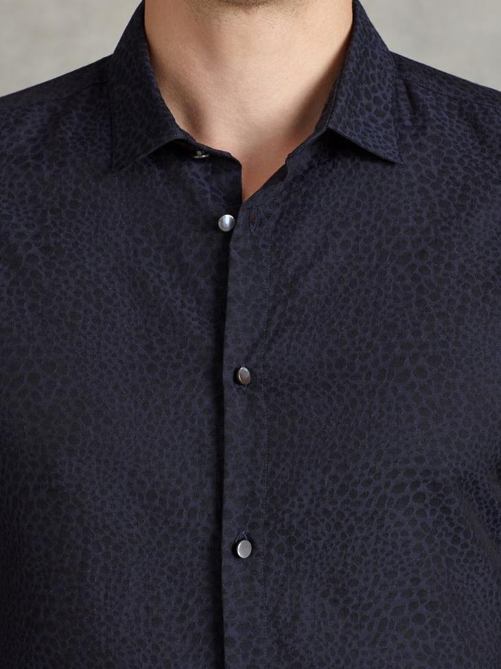 Slim Fit Cotton Texture Shirt image number 3