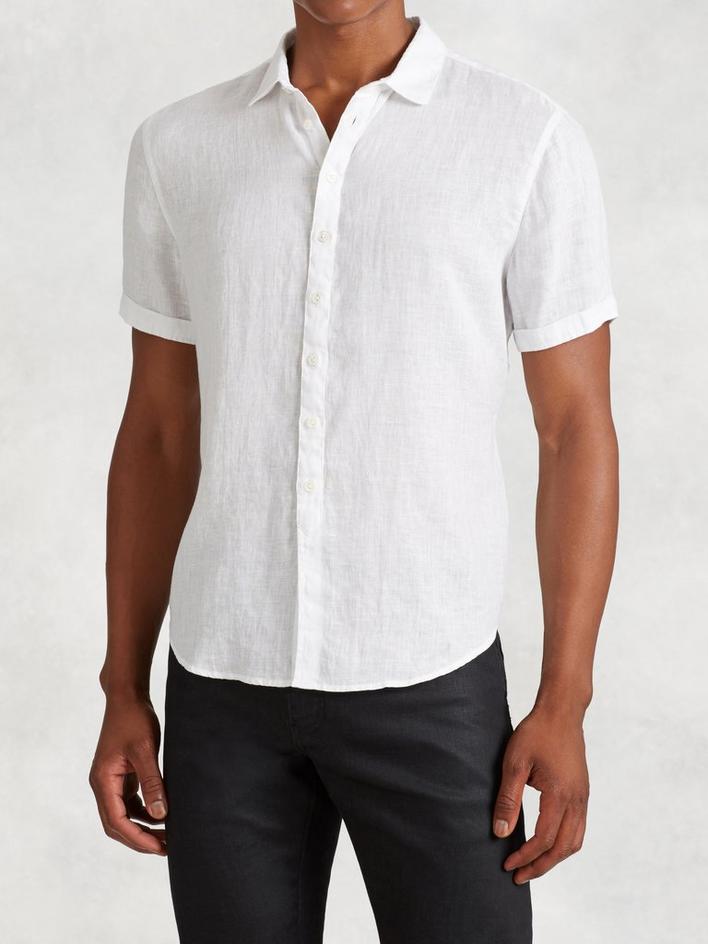 Linen Short Sleeve Shirt image number 1