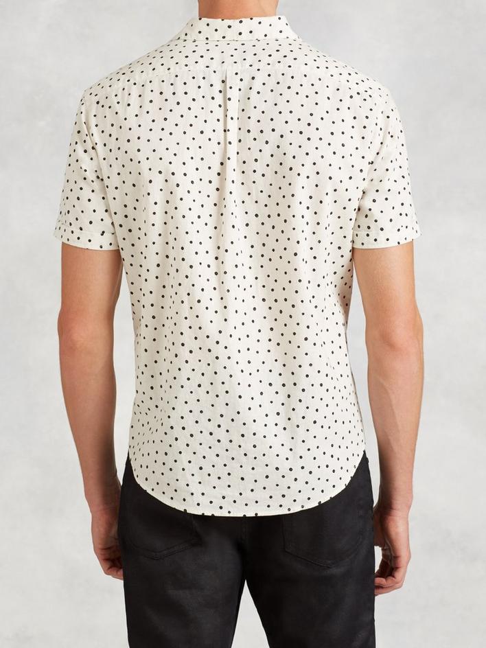 Abstract Polka Dot Short Sleeve Shirt image number 2