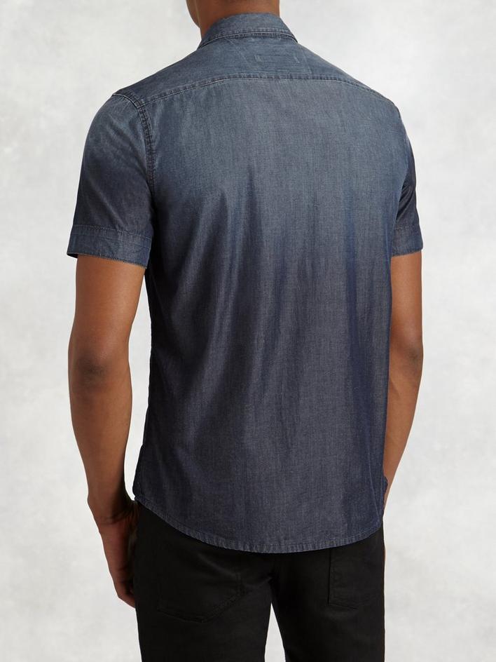 Short Sleeve Indigo Shirt image number 2