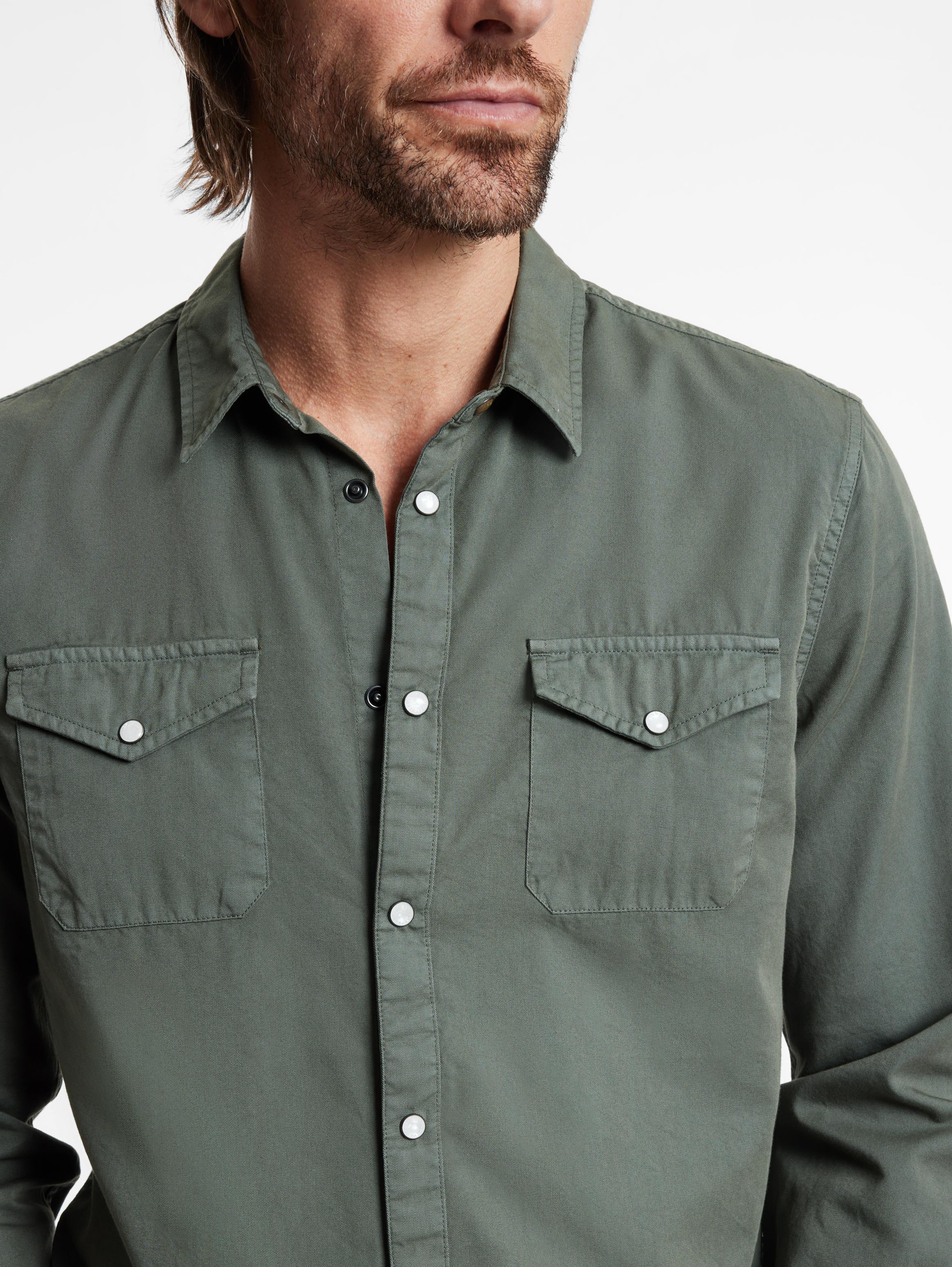 John varvatos store western shirt