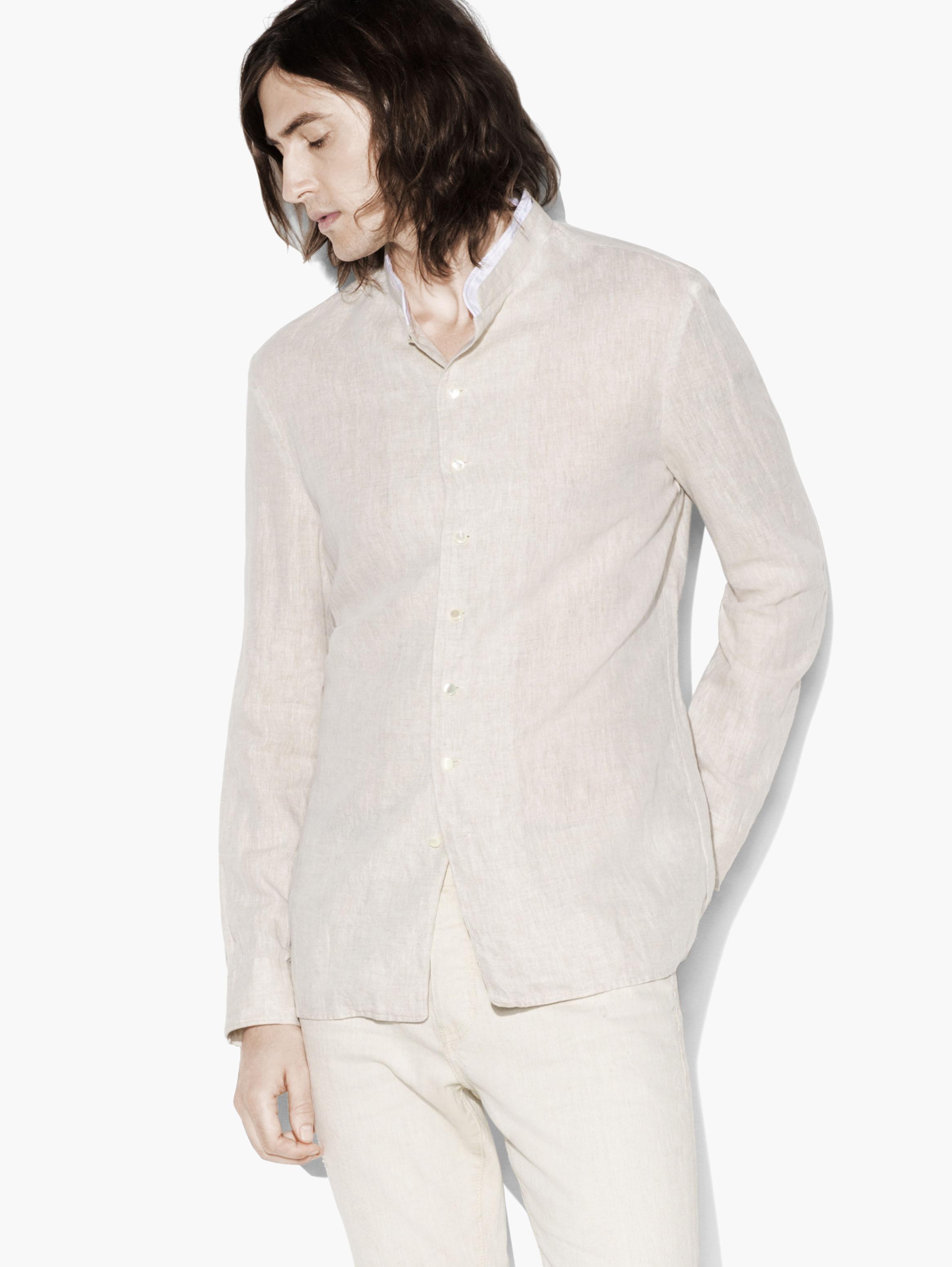 STAND-COLLAR SHIRT image number 1