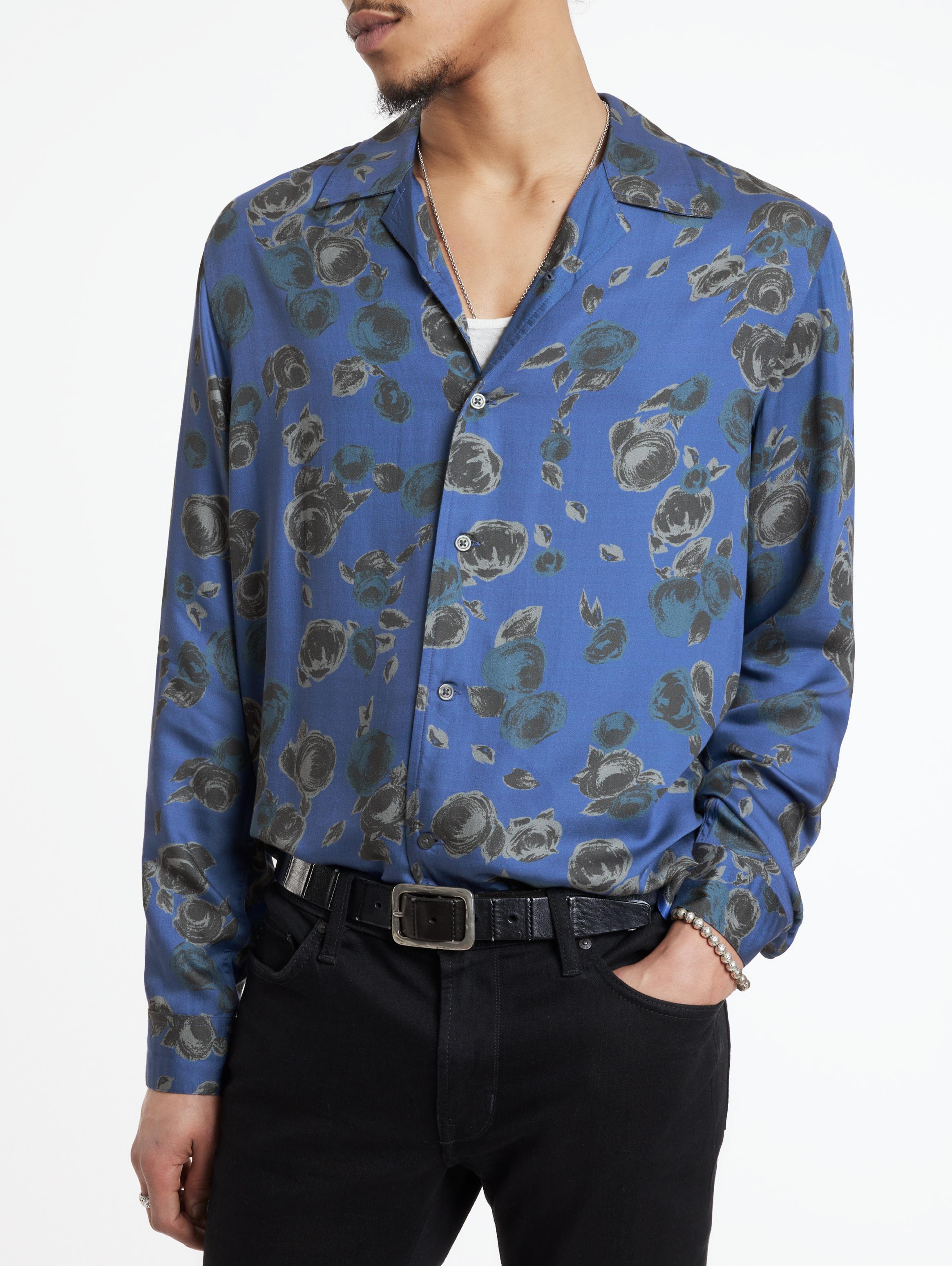 Louis Vuitton Dice silk shirt long sleeve