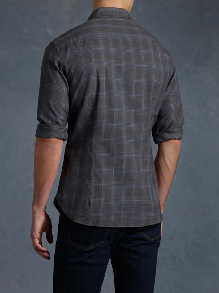 Slim Fit Point Collar Shirt image number 2