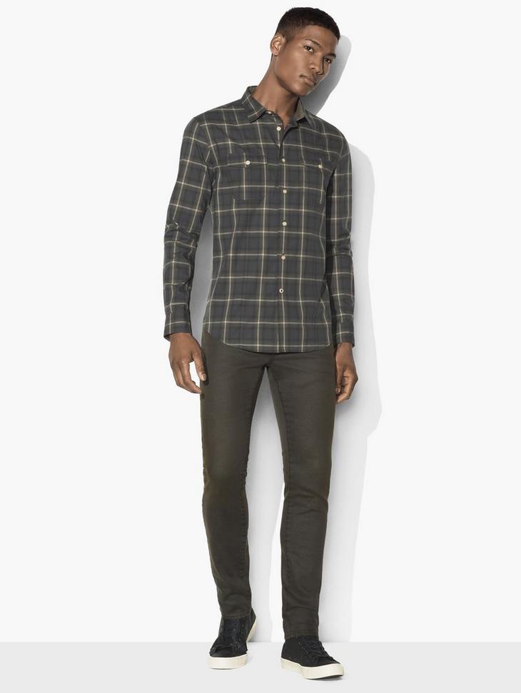 Plaid Mayfield Sport Shirt image number 1