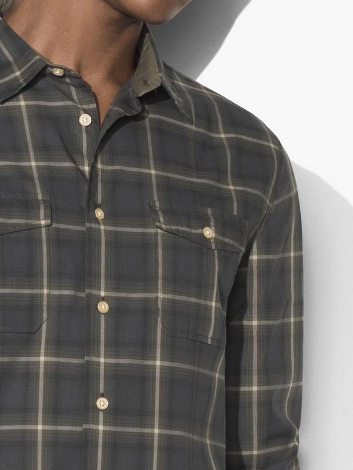 Plaid Mayfield Sport Shirt image number 3