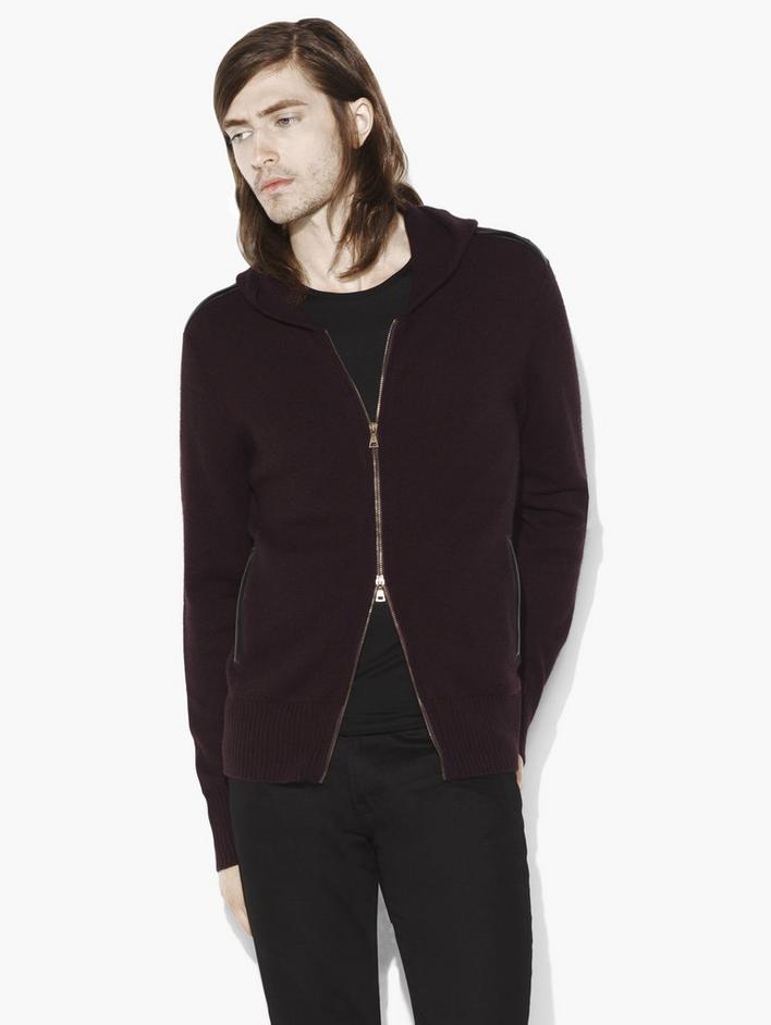 Cashmere Hooded Sweater image number 1