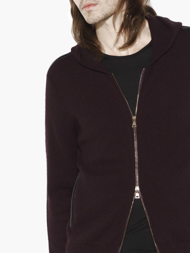 Cashmere Hooded Sweater image number 3