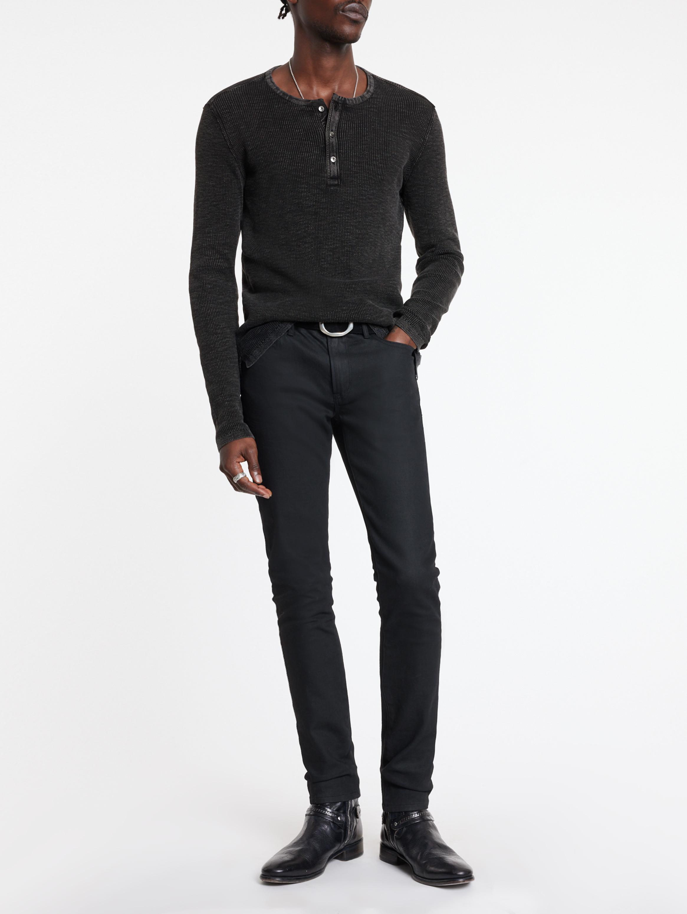 MEMPHIS WAFFLE HENLEY | John Varvatos