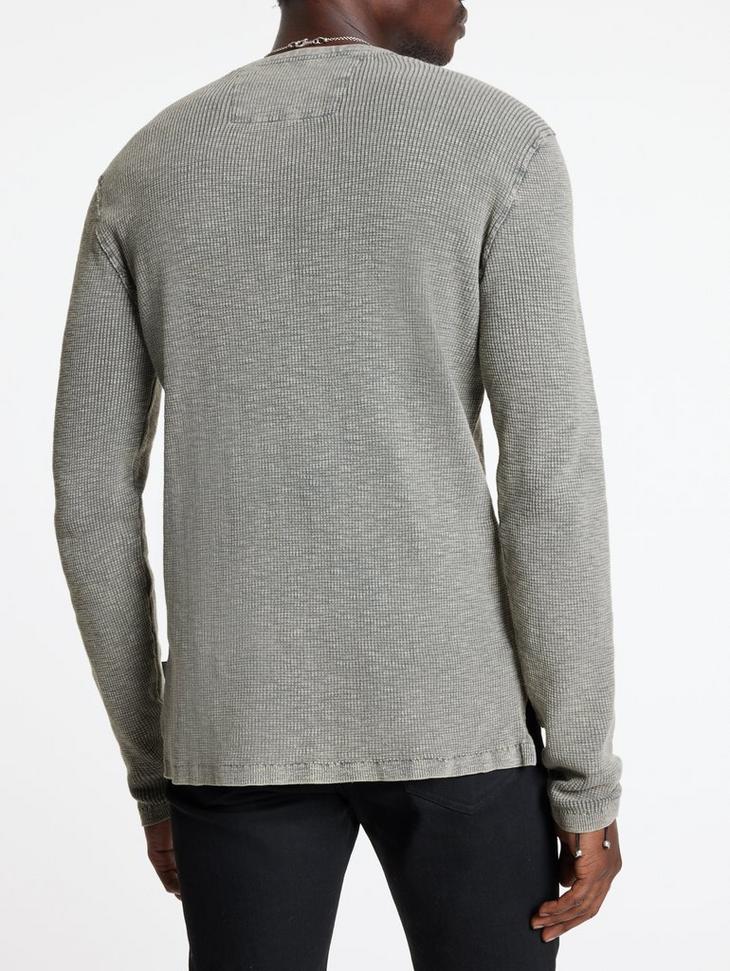 MEMPHIS WAFFLE HENLEY | John Varvatos MEMPHIS WAFFLE HENLEY | John Varvatos