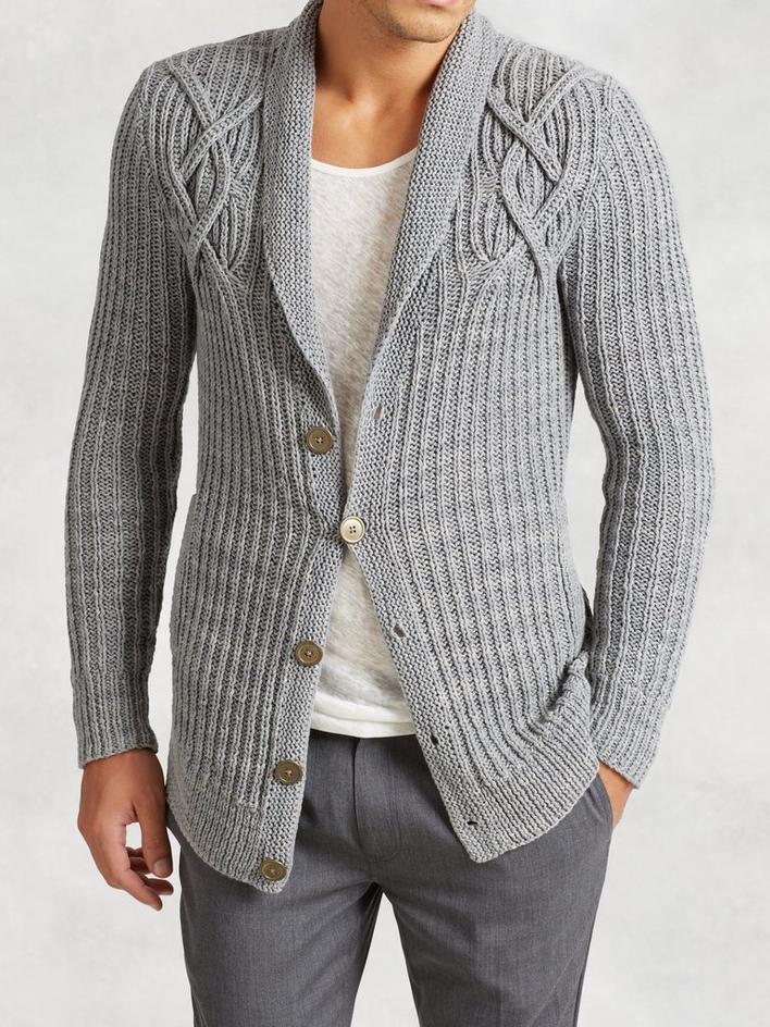 Artisan Cable Knit Cardigan image number 1