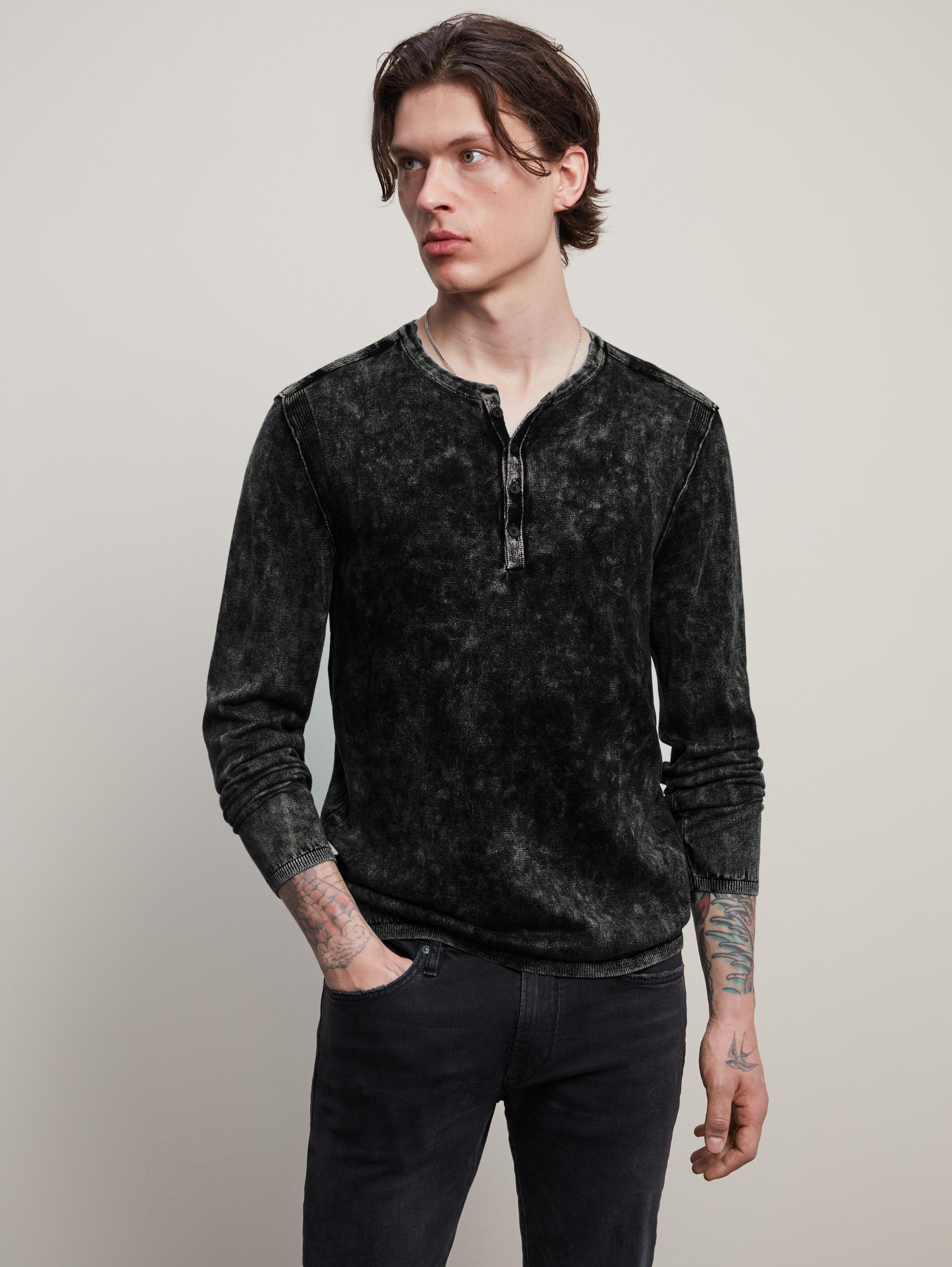 SHELBY LONG SLEEVE HENLEY image number 1