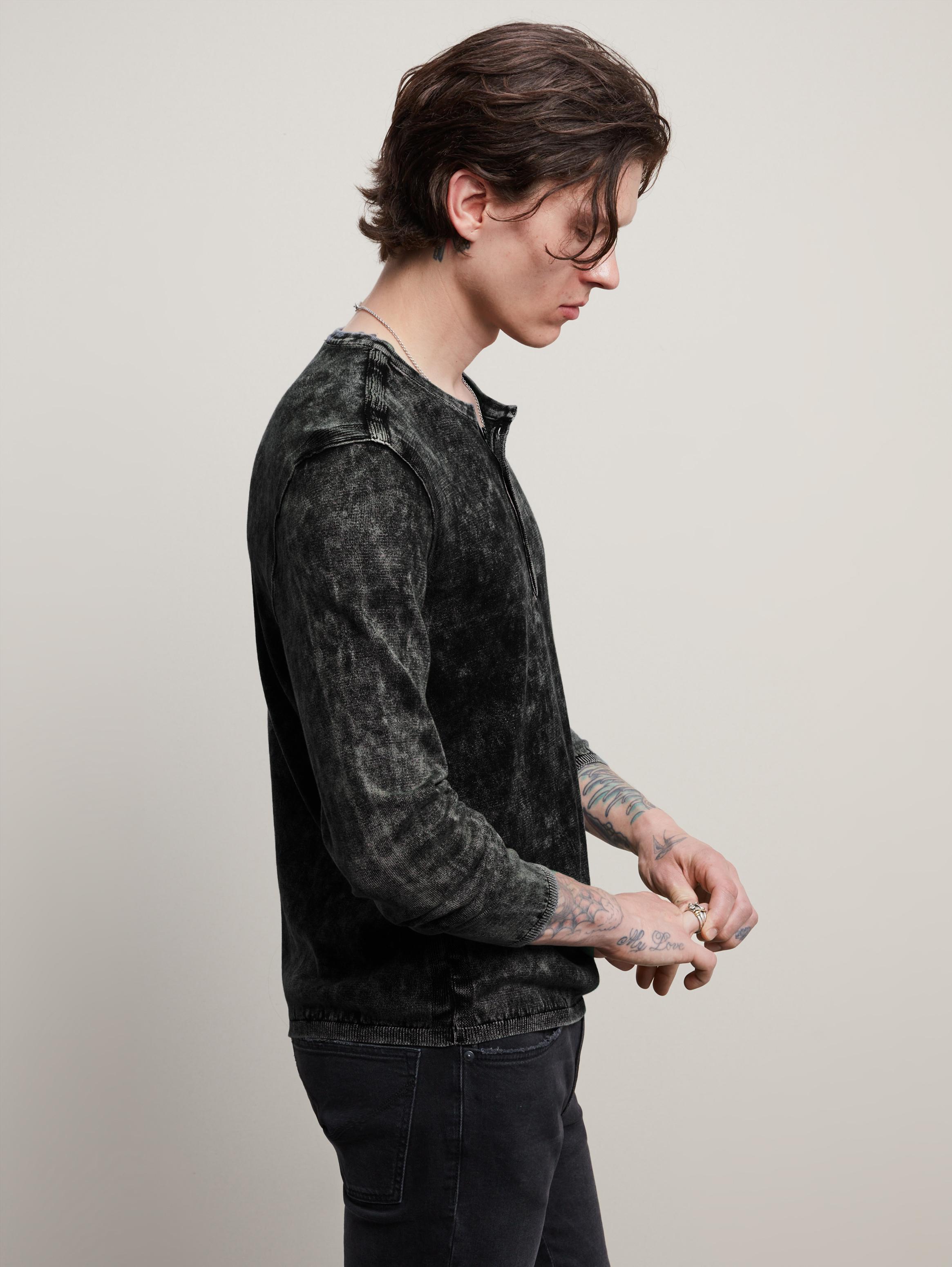 SHELBY LONG SLEEVE HENLEY image number 5