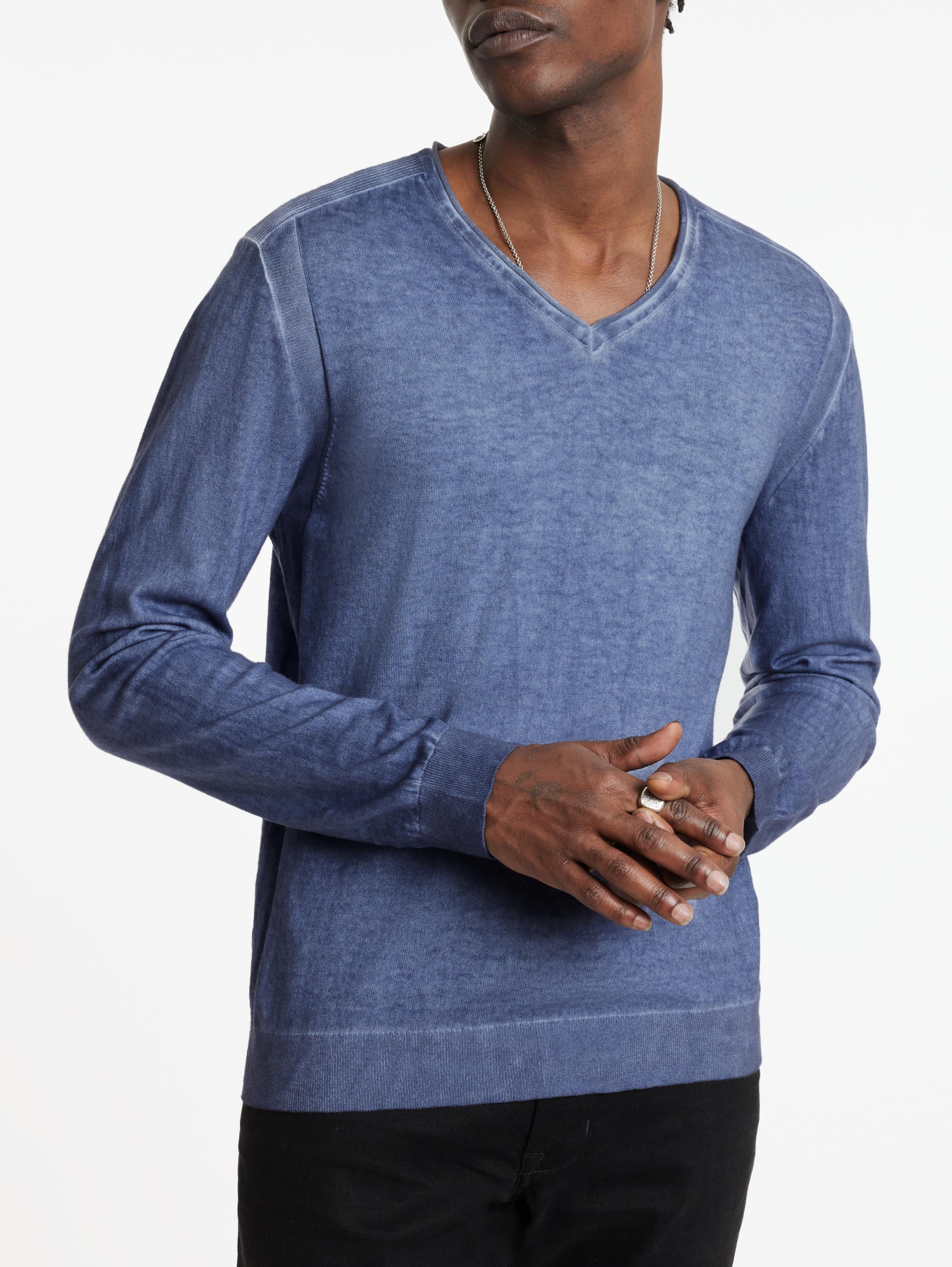 John varvatos v hot sale neck sweater