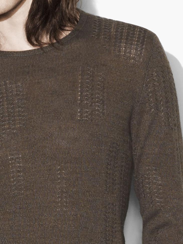 FLOAT STITCH SWEATER image number 3