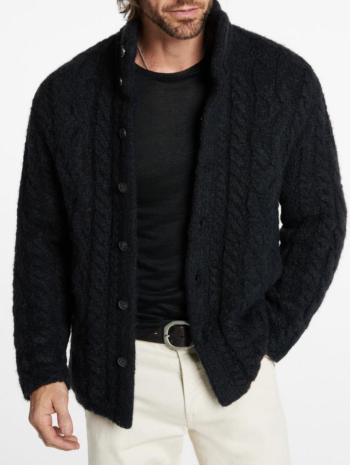 BRANDT CABLE SWEATER image number 2