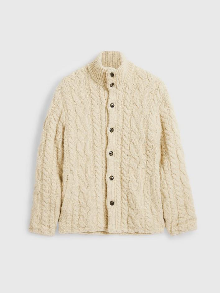 BRANDT CABLE SWEATER