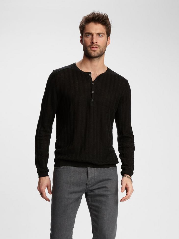 RIBBED HENLEY image number 1