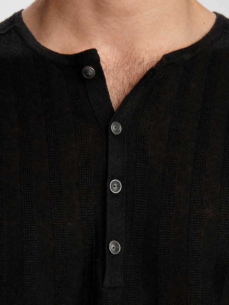 RIBBED HENLEY image number 3