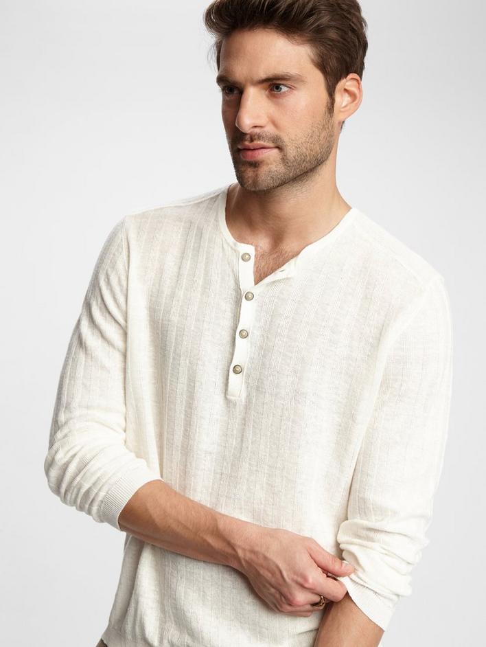 RIBBED HENLEY image number 4