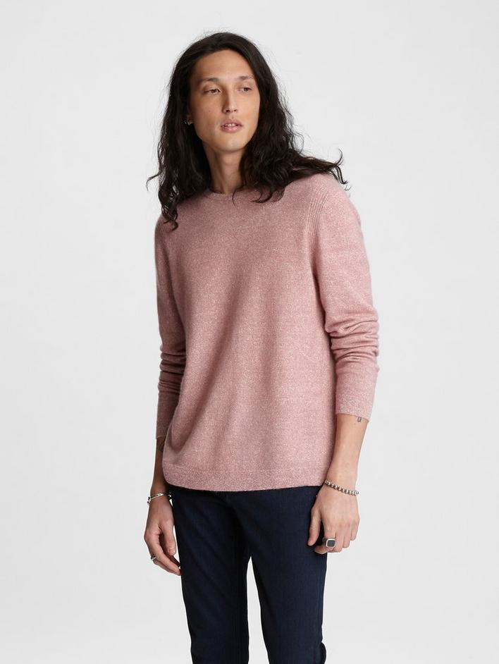 Cashmere - Linen Crewneck Sweater image number 1