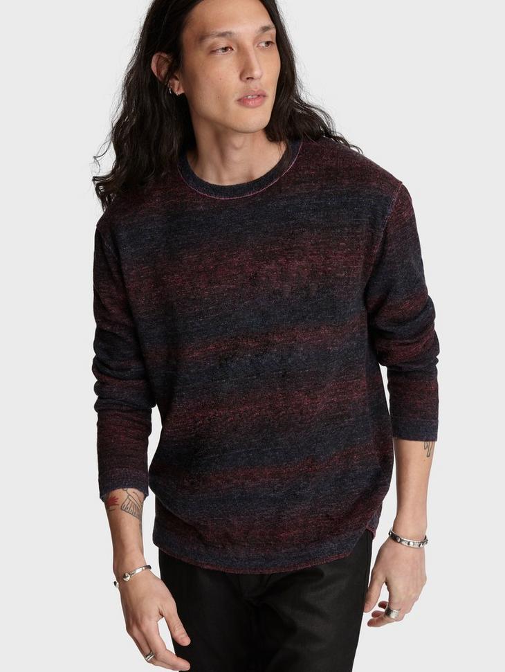 Striped Crewneck Sweater image number 4